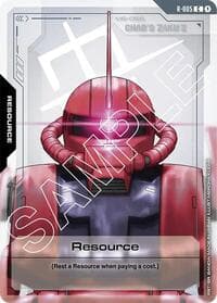 Resource (R-005) - Newtype Rising - Gundam Card Game card