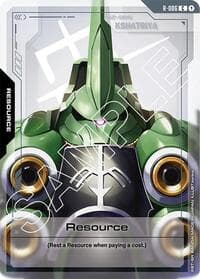 Resource (R-006) - Newtype Rising - Gundam Card Game card
