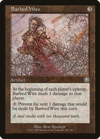 Barbed Wire - Mercadian Masques - Magic: The Gathering card