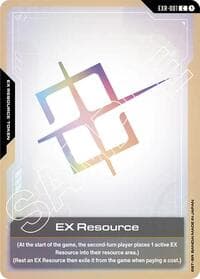 EX Resource - Newtype Rising - Gundam Card Game card