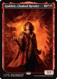 Goddric, Cloaked Reveler - Game Day & Store Championship Promos - Magic: The Gathering card