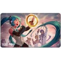 Secret Lair Hatsune Miku Stitched Edge Playmat for Magic: The Gathering - (Summer) Sol Ring - Ultra Pro Playmats - Playmats card