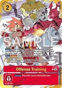Offense Training (Premium Card Collection -Digimon Training Set-) - Digimon Promotion Cards - Digimon Card Game card