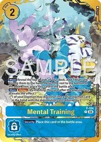 Mental Training (Premium Card Collection -Digimon Training Set-) - Digimon Promotion Cards - Digimon Card Game card