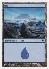 Island (Spanish) - "Isla" (G60) - Magic Encyclopedia 2005 (Salvat/Hachette) - Magic: The Gathering card
