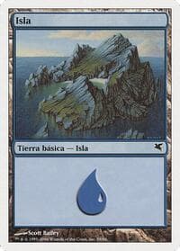 Island (Spanish) - "Isla" (G59) - Magic Encyclopedia 2005 (Salvat/Hachette) - Magic: The Gathering card