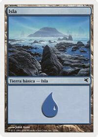 Island (Spanish) - "Isla" (H12) - Magic Encyclopedia 2005 (Salvat/Hachette) - Magic: The Gathering card