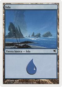 Island (Spanish) - "Isla" (H9) - Magic Encyclopedia 2005 (Salvat/Hachette) - Magic: The Gathering card
