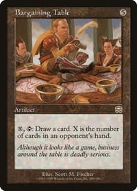Bargaining Table - Mercadian Masques - Magic: The Gathering card