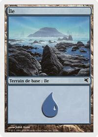 Island (French) - "Ile" (G11) - Magic Encyclopedia 2005 (Salvat/Hachette) - Magic: The Gathering card