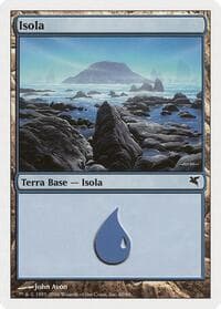 Island (Italian) - "Isola" (G60) - Magic Encyclopedia 2005 (Salvat/Hachette) - Magic: The Gathering card