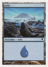 Island (Italian) - "Isola" (H8) - Magic Encyclopedia 2005 (Salvat/Hachette) - Magic: The Gathering card