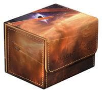 Magic: The Gathering Edge of Eternities Sidewinder 100+ Xenoskin Deck Box - Adagia, Windswept Bastion - Ultimate Guard Deck Boxes - Deck Boxes card