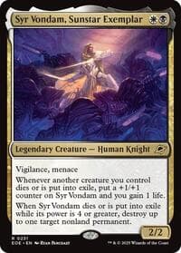 Syr Vondam, Sunstar Exemplar - Edge of Eternities - Magic: The Gathering card