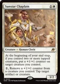 Sunstar Chaplain - Edge of Eternities - Magic: The Gathering card