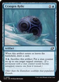 Cryogen Relic - Edge of Eternities - Magic: The Gathering card