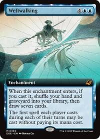 Weftwalking (Extended Art) - Edge of Eternities - Magic: The Gathering card