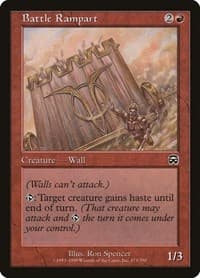Battle Rampart - Mercadian Masques - Magic: The Gathering card