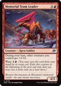 Memorial Team Leader - Edge of Eternities - Magic: The Gathering card