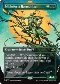 Mightform Harmonizer (Borderless) - Edge of Eternities - Magic: The Gathering card