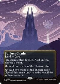 Sunken Citadel (0086) (Borderless) - Edge of Eternities: Stellar Sights - Magic: The Gathering card