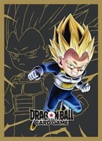 Dragon Ball Super Fusion World Card Game Official Sleeves 03 - Vegeta (Mini) (64-Pack) - Bandai Card Sleeves - Card Sleeves card