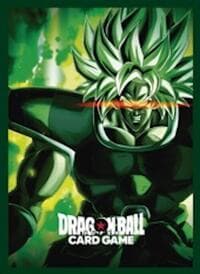 Dragon Ball Super Fusion World Card Game Official Sleeves 03 - Broly (64-Pack) - Bandai Card Sleeves - Card Sleeves card