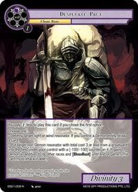 Desperate Pact - Evil Cluster Starter Deck 1: Valgott - Force of Will card