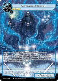 Unfounded Suspicions - Evil Cluster Starter Deck 1: Valgott - Force of Will card