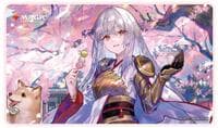 2025 Wandering Emperor Cherry Blossom Viewing Playmat for Magic: The Gathering - Wizards of the Coast Playmats - Playmats card