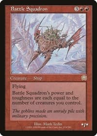 Battle Squadron - Mercadian Masques - Magic: The Gathering card