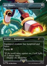 Air Shoes - Swiftfoot Boots - Secret Lair Drop Series - Magic: The Gathering card