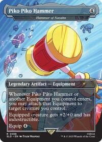 Piko Piko Hammer - Hammer of Nazahn - Secret Lair Drop Series - Magic: The Gathering card