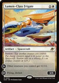 Lumen-Class Frigate - Edge of Eternities - Magic: The Gathering card