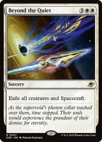 Beyond the Quiet - Edge of Eternities - Magic: The Gathering card