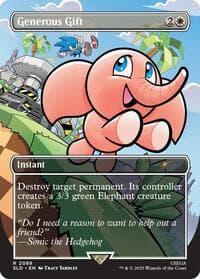 Generous Gift (2088) - Secret Lair Drop Series - Magic: The Gathering card