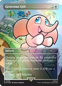 Generous Gift (2088) (Rainbow Foil) - Secret Lair Drop Series - Magic: The Gathering card