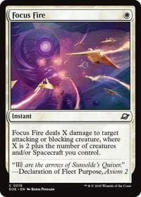 Focus Fire - Edge of Eternities - Magic: The Gathering card
