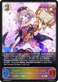 Runie, Resolute Diviner - Shadowverse: Evolve Promo Cards - Shadowverse: Evolve card