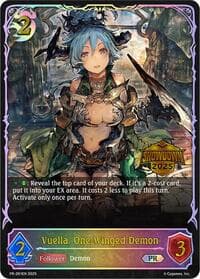 Vuella, One-Winged Demon - Shadowverse: Evolve Promo Cards - Shadowverse: Evolve card