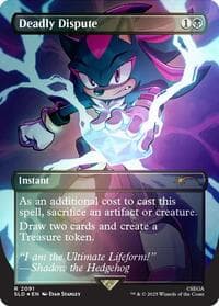Deadly Dispute (2091) (Rainbow Foil) - Secret Lair Drop Series - Magic: The Gathering card