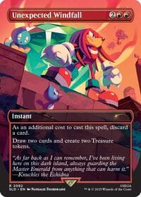 Unexpected Windfall (2092) - Secret Lair Drop Series - Magic: The Gathering card