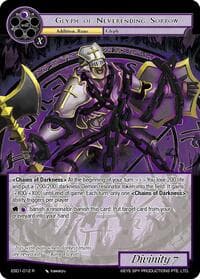 Glyph of Neverending Sorrow - Evil Cluster Starter Deck 1: Valgott - Force of Will card