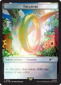 Treasure Token (2094) (Rainbow Foil) - Secret Lair Drop Series - Magic: The Gathering card