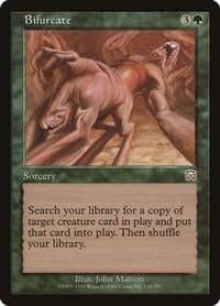 Bifurcate - Mercadian Masques - Magic: The Gathering card