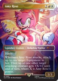Amy Rose (Rainbow Foil) - Secret Lair Drop Series - Magic: The Gathering card