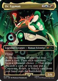 Dr. Eggman - Secret Lair Drop Series - Magic: The Gathering card