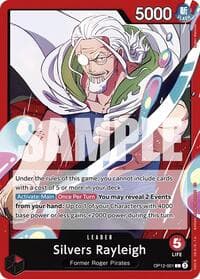 Silvers Rayleigh - Legacy of the Master - One Piece Card Game card