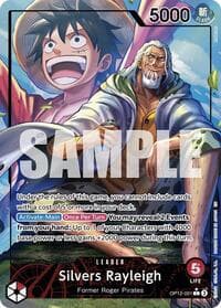 Silvers Rayleigh (Alternate Art) - Legacy of the Master - One Piece Card Game card