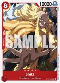 Shiki - Legacy of the Master - One Piece Card Game card